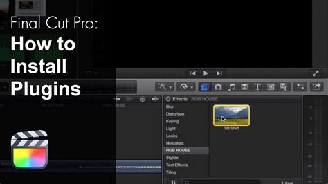 Final Cut Pro X Plugins .